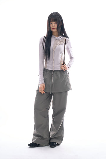 Alicorn draped hooded tee